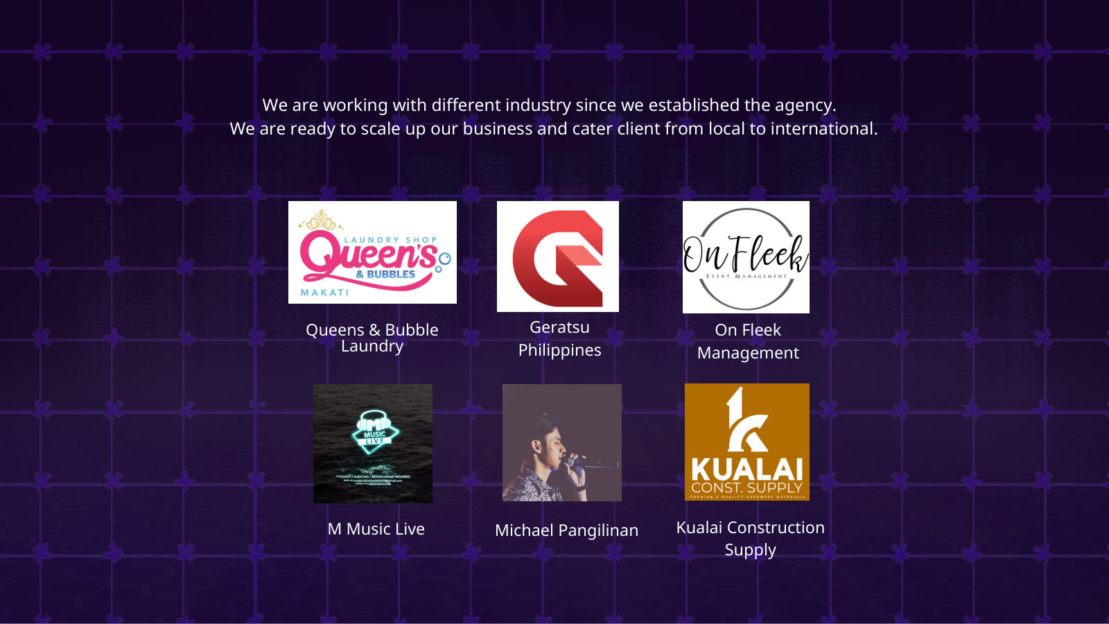Other industries we work with