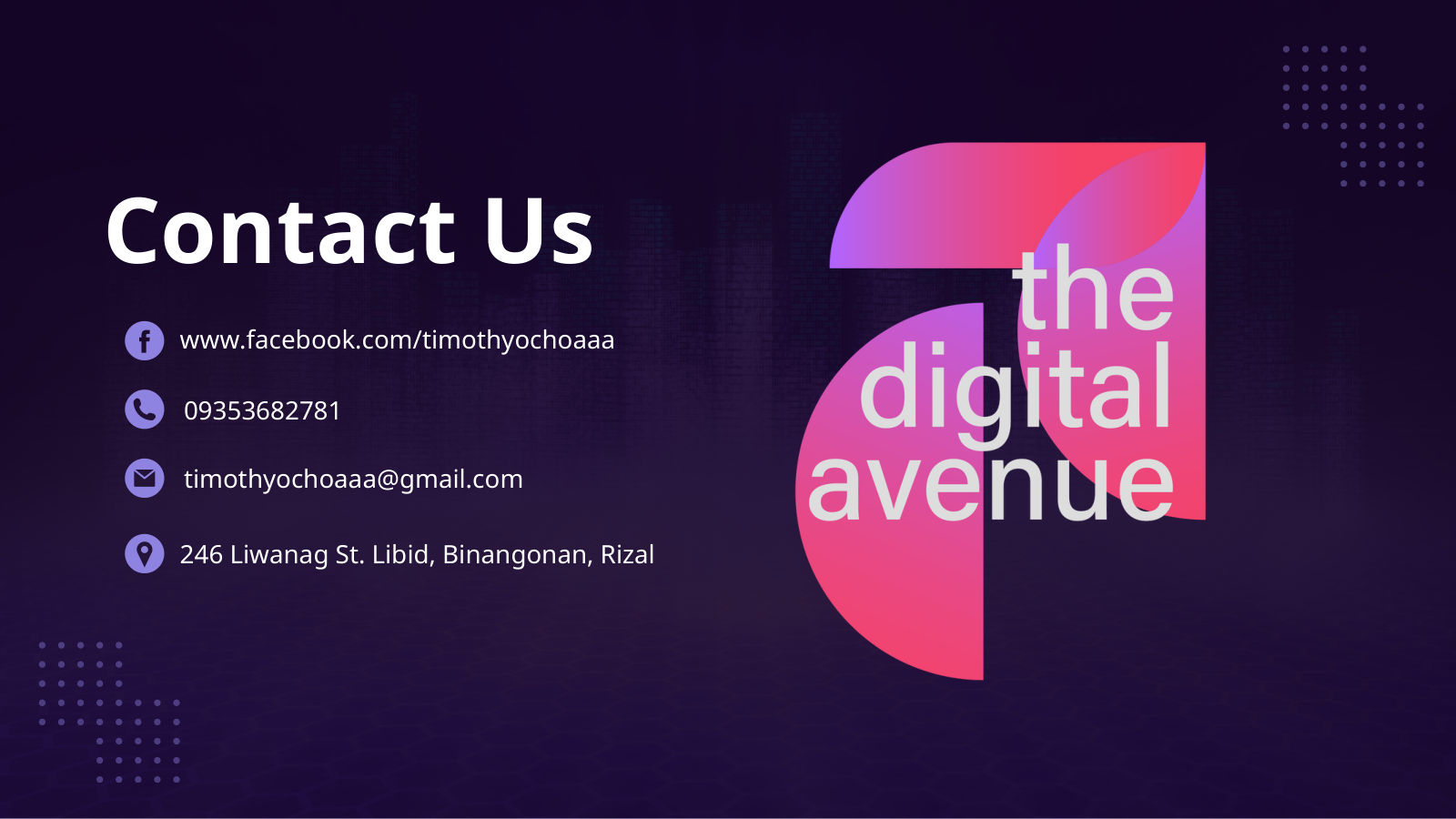 Contact us
